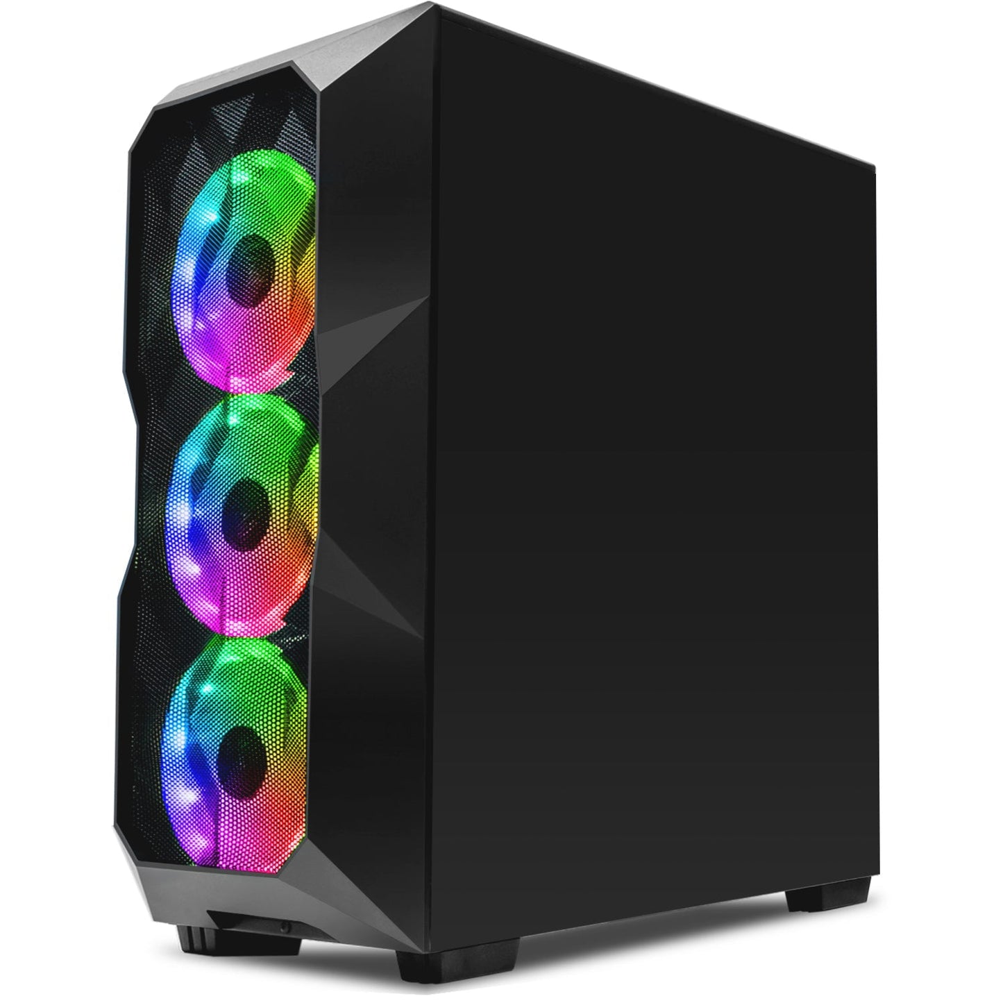 AQVIN Gaming PC Desktop Computer Tower, Intel Core i7 up to 4.60 GHz, 32GB DDR4 RAM, 1TB - 2TB SSD, RX 580, GTX 1660s, RTX 3050, RTX 3060, Windows 11 Pro, WIFI - RGB Keyboard and Mouse