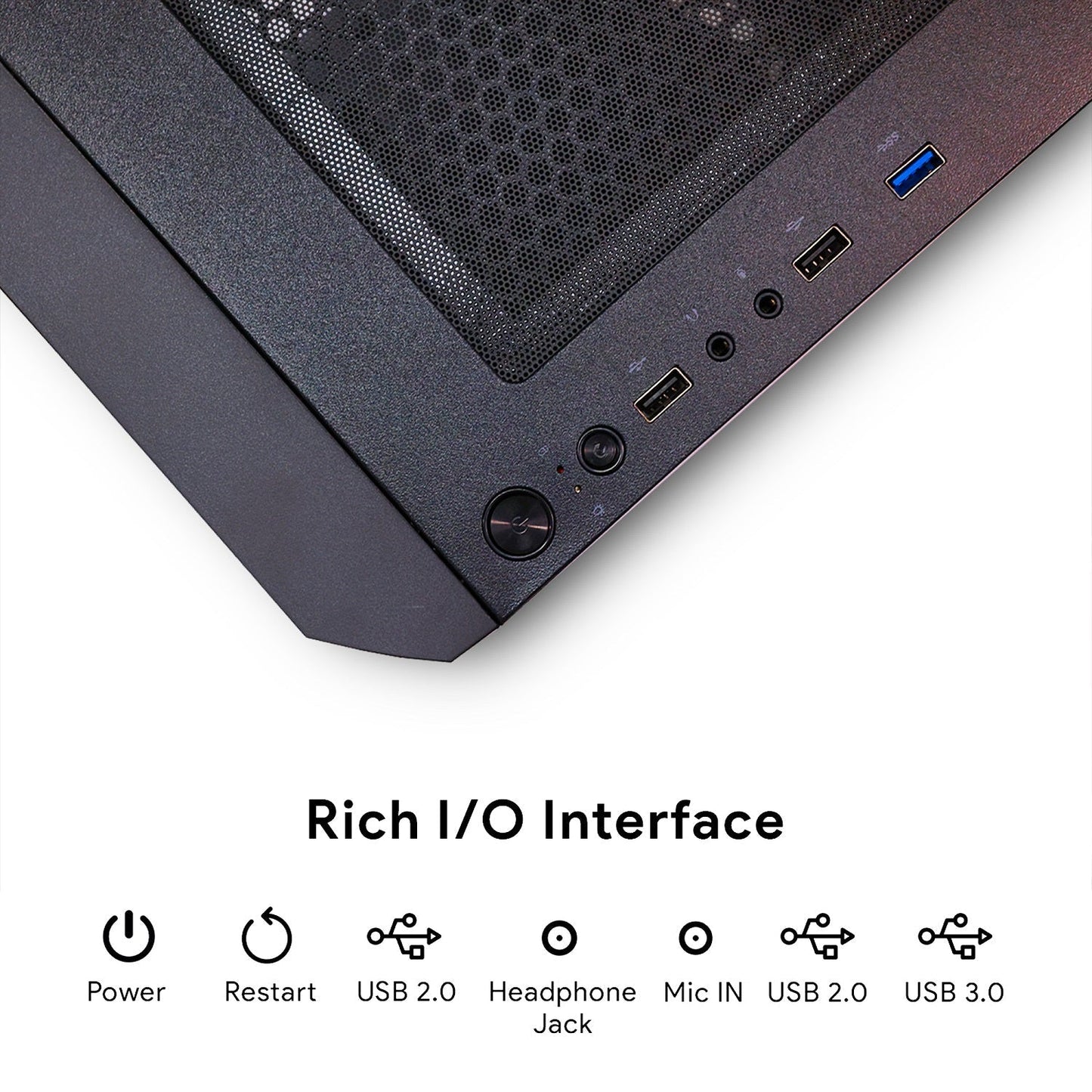 AQVIN Gaming PC Desktop Computer Tower, Intel Core i7 up to 4.60 GHz, 32GB DDR4 RAM, 1TB - 2TB SSD, RX 580, GTX 1660s, RTX 3050, RTX 3060, Windows 11 Pro, WIFI - RGB Keyboard and Mouse
