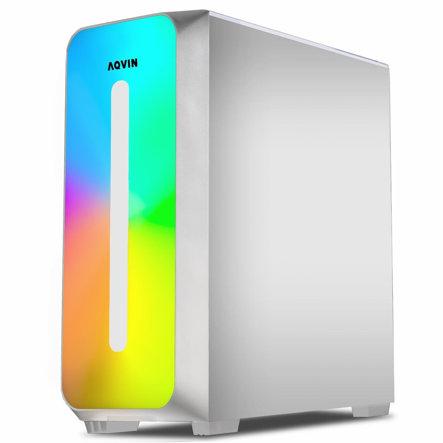 AQVIN Gaming PC Desktop Computer Tower, Intel Core i7 up to 4.60 GHz, 32GB DDR4 RAM, 1TB - 2TB SSD, RX 580, GTX 1660s, RTX 3050, RTX 3060, Windows 11 Pro, WIFI - RGB Keyboard and Mouse