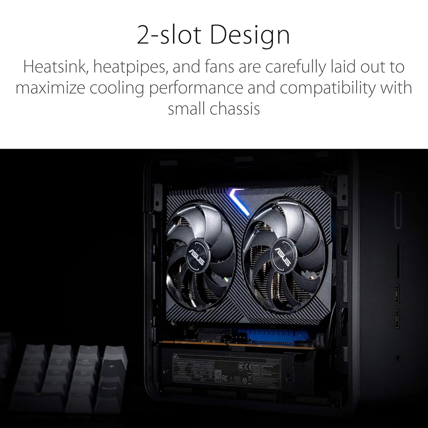ASUS Dual GeForce RTX 3060 V2 OC Edition Gaming Graphics Card - 12GB GDDR6, 192-Bit Memory, Axial-tech Fan Design With 2-Slot design, 3x Display Port, 1x HDMI