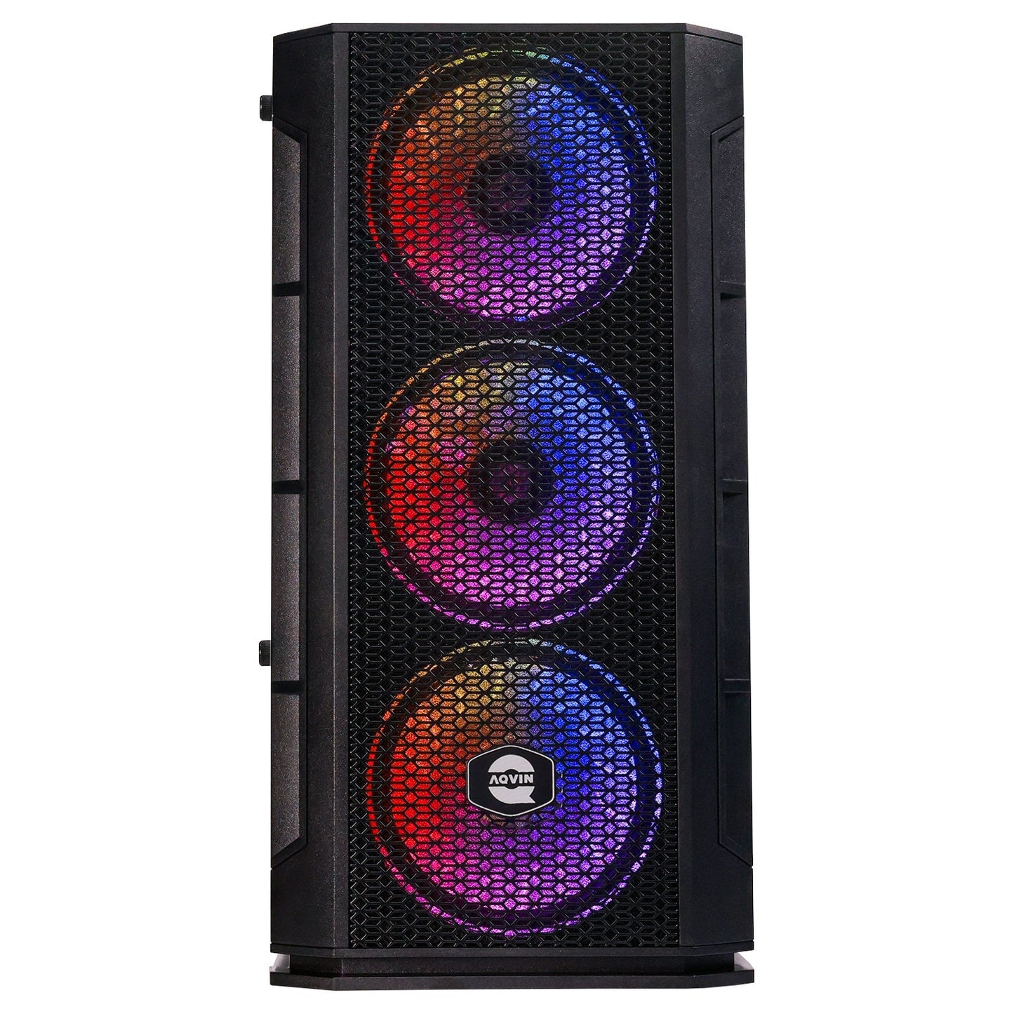 AQVIN AQ10 Gaming Desktop Computer Combo Tower | RGB Fan Lights | Core i7 CPU up to 4.60 GHz | 32GB DDR4 RAM | 1TB - 2TB SSD | RX 580, GTX 1050Ti, 1630, 1650, 1660s | Windows 11 Pro | Gaming Keyboard and Mouse