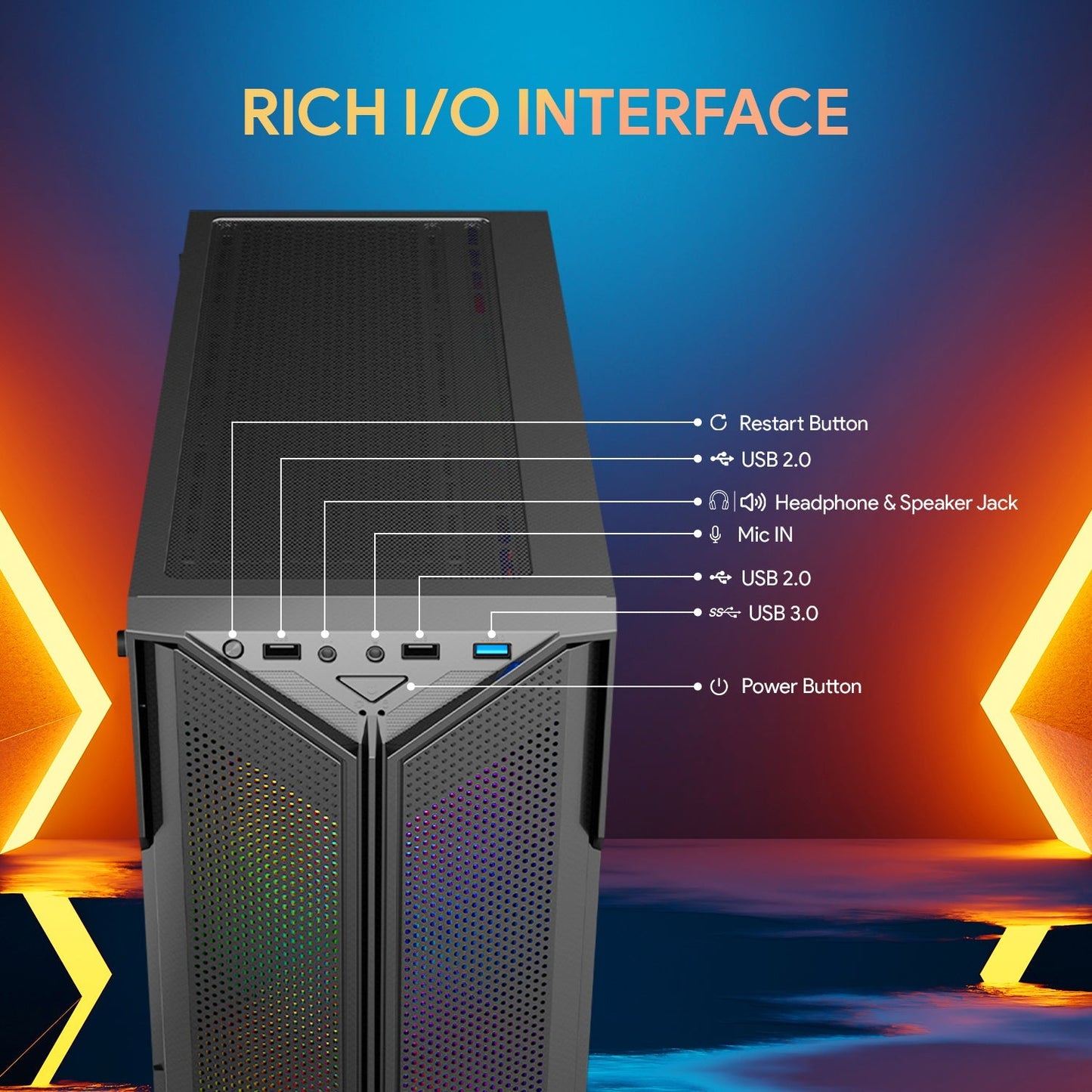 AQVIN-AQ20 Tower Gaming Desktop Computer PC, Intel Core i7 processor, 32GB RAM, 1TB - 2TB SSD, GeForce GTX 1660S/ RTX 3050/3060/4060,5060 Windows 11 Pro, Gaming Keyboard & Mouse