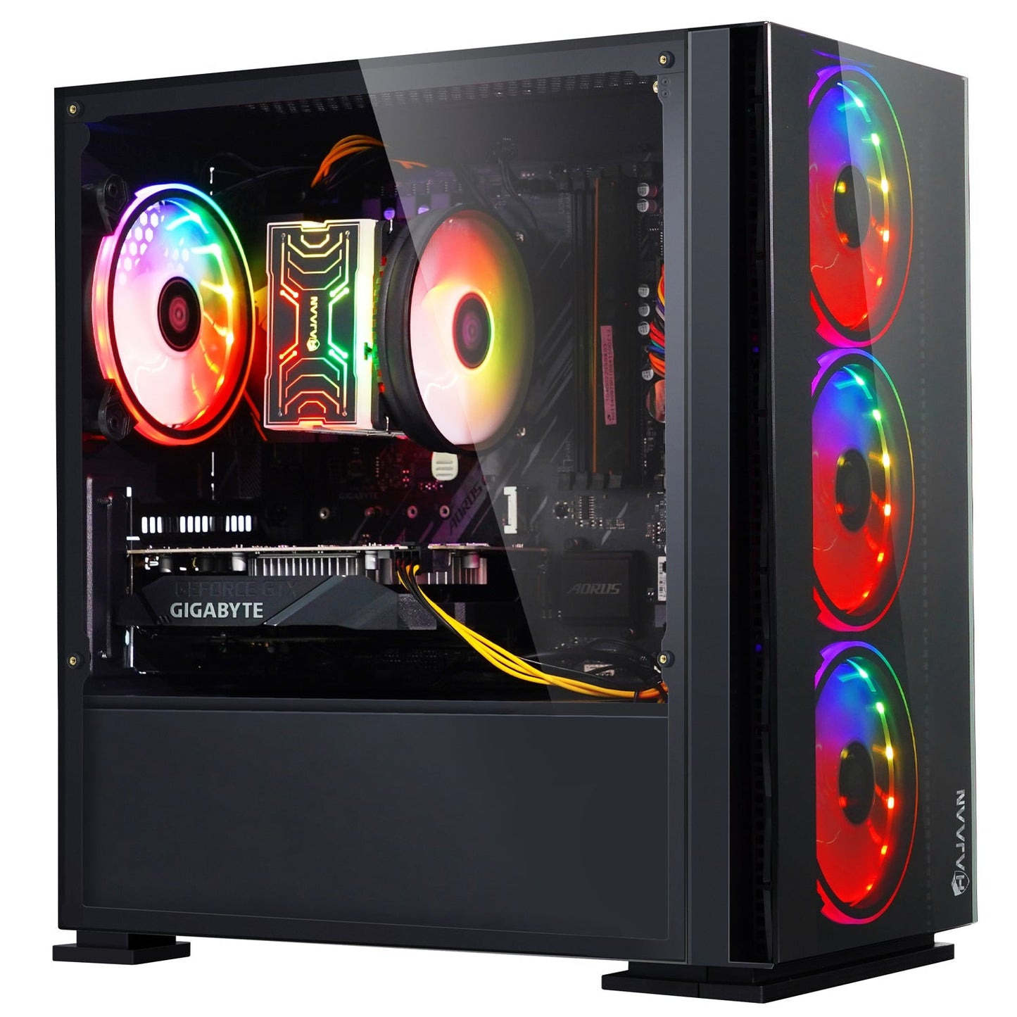HAJAAN BREEZE Gaming PC | Intel Core i3 Processor | 16 GB DDR4 RAM, 1TB SSD, Windows 11 Pro