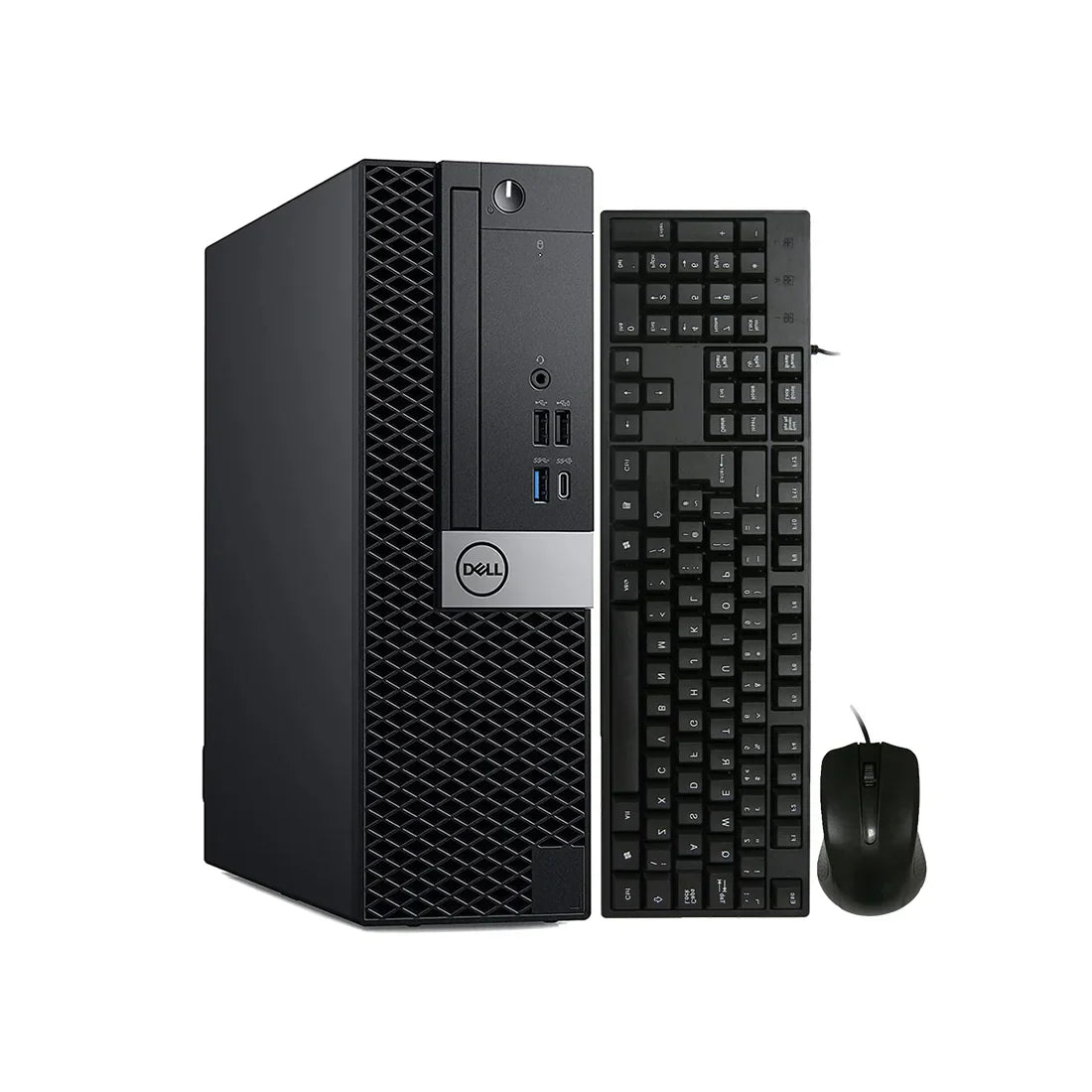 Dell OptiPlex 7050 SFF Desktop Computer PC, Intel Core i5/i7 - 6th Gen Processor,16GB - 32GB DDR4 RAM, 256GB - 1TB SSD, Wired Keyboard & Mouse, Windows 10 Pro