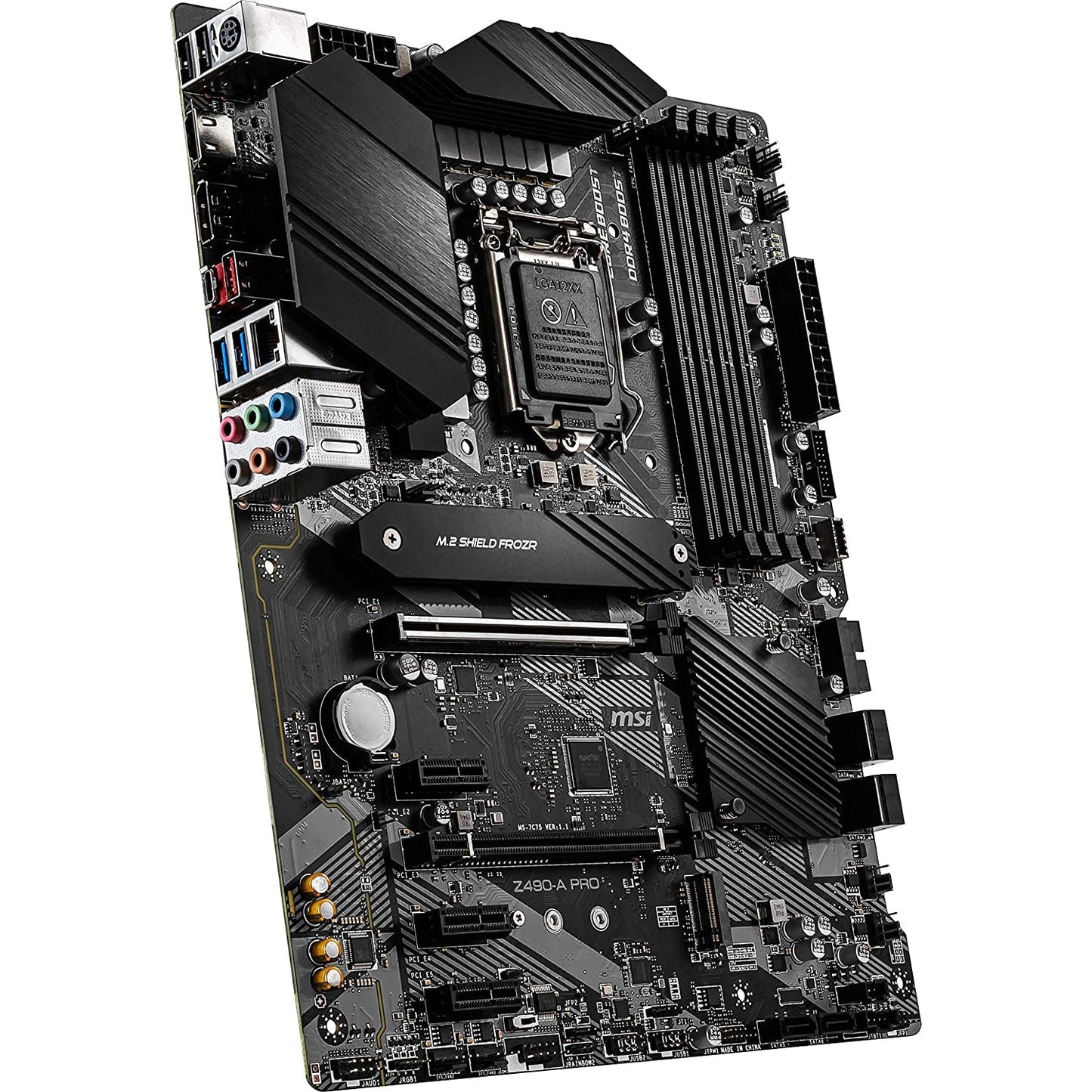 MSI Z490-A PRO ProSeries Motherboard ATX, LGA 1200 Socket , Intel 10th/11th Gen, M.2, USB 3.2 Gen 2, DDR4, CFX, Gigabit LAN, HDMI/ DisplayPort