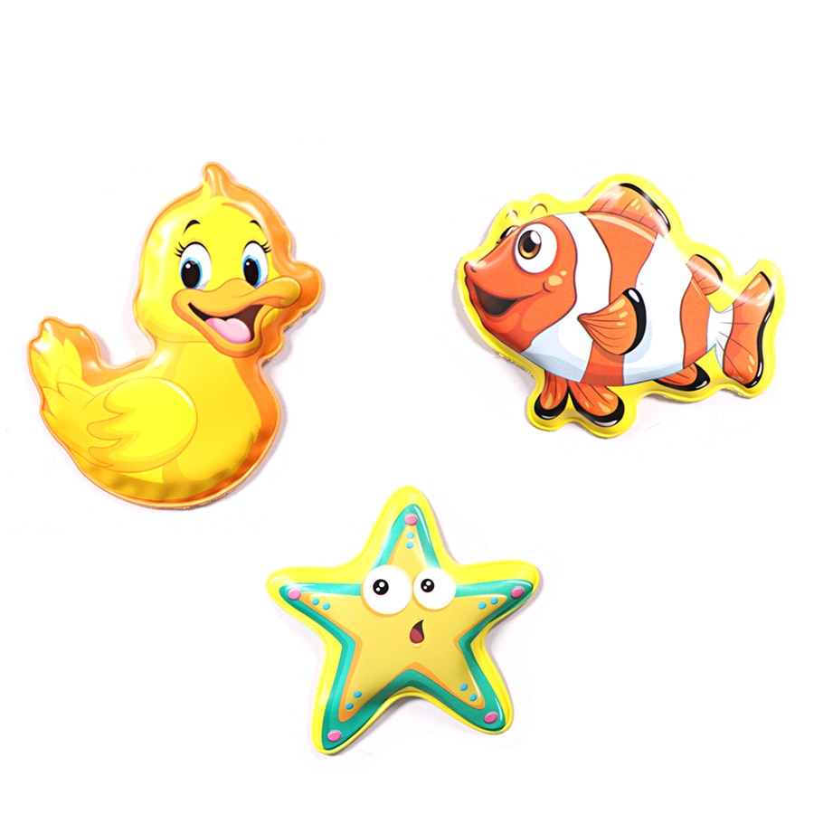 Soft Baby EVA Cartoon Bath Books with BB Whistle Early Educational Bathroom Toys Activity Waterproof Pages Baby Book for Toddler