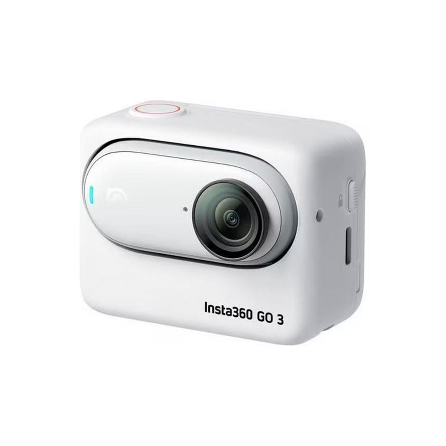 Insta360 GO 3 (Arctic White) - 64GB Storage Tiny Mighty 2.7K Action Vlogging Camera, Portable And Mount AnyWhere, IPX8 Waterproof Up to 16ft - (CINSABKA_GO301)