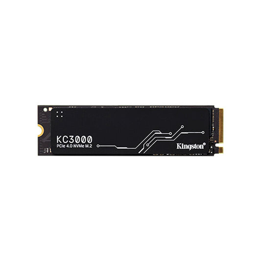 Kingston KC3000 PCIe 4.0 512GB NVMe M.2 SSD - High-Performance Storage for Desktop and Laptop PCs,Read Speed Up to 3,500 MB/s - Write Speed up to 2,500 MB/s M.2 2280 Form Factor (SKC3000S/512G)