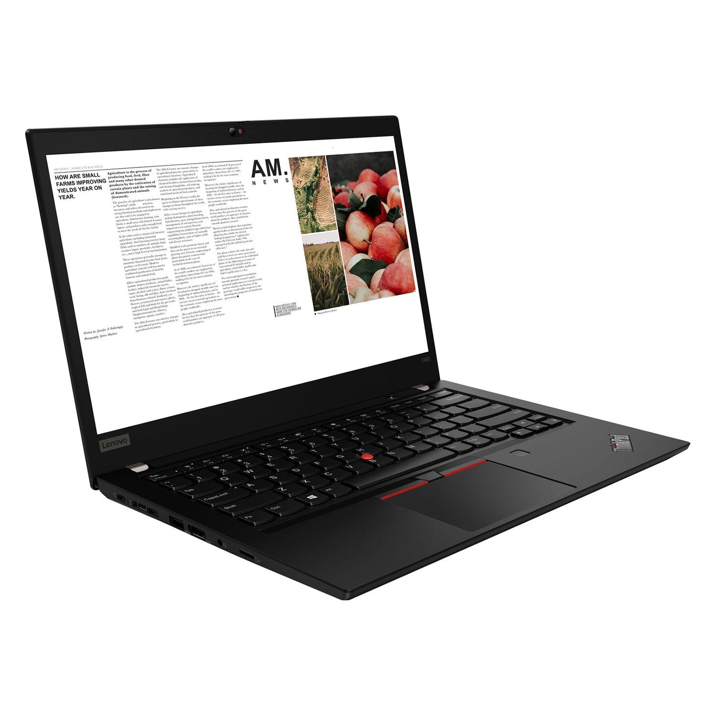 Lenovo ThinkPad T490 Professional Laptop - 14-inch FHD Screen (Intel Core i5 - 8365U up to 4.10 GHz CPU/ 16GB - 32GB DDR4 RAM/ 256GB - 1TB SSD/ Windows 11 Pro/ Backlit Keyboard/ Webcam) - Refurbished