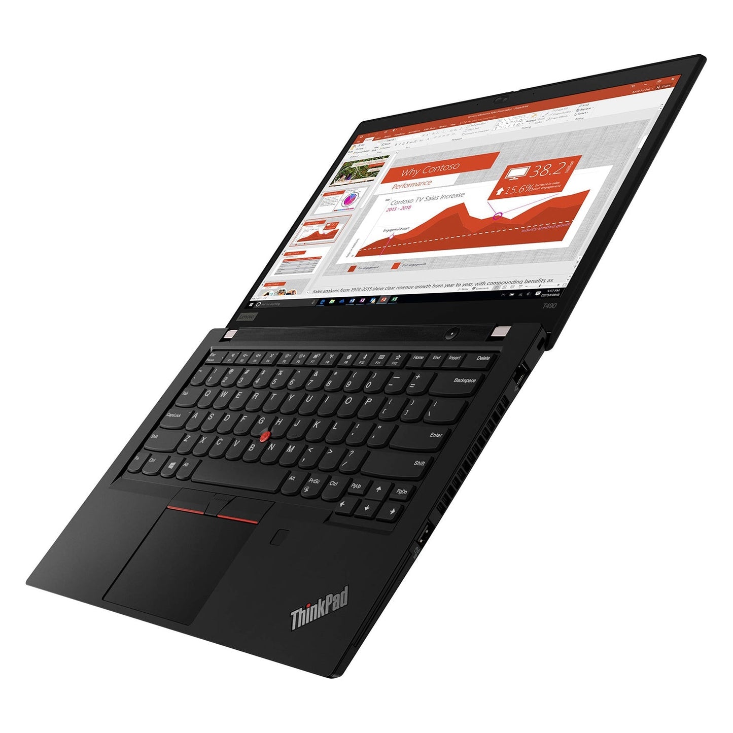Lenovo ThinkPad T490 Professional Laptop - 14-inch FHD Screen (Intel Core i5 - 8365U up to 4.10 GHz CPU/ 16GB - 32GB DDR4 RAM/ 256GB - 1TB SSD/ Windows 11 Pro/ Backlit Keyboard/ Webcam) - Refurbished