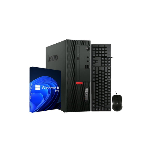 Lenovo ThinkCentre M70c SFF PC High-Performance Desktop Computer, Intel Core i5 - 10th Gen Up to 4.30GHz Processor CPU, 16GB -32GB DDR4 RAM, 512GB - 2TB SSD, Windows 11 Pro, Keyboard and Mouse - Refurbished