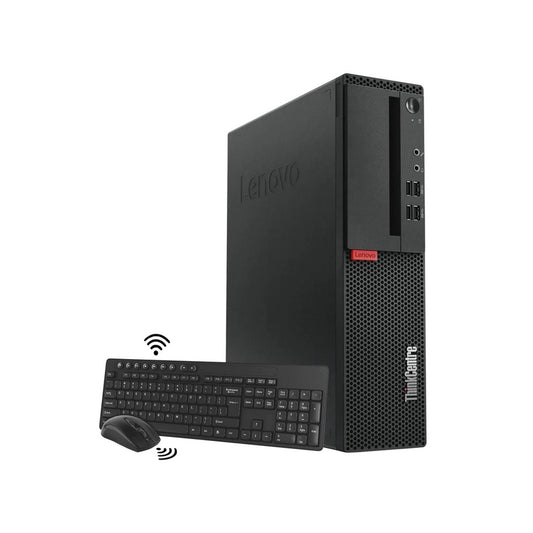 Lenovo ThinkCentre M710s SFF Desktop Computer PC | Intel Core i5 - 7th Gen Processor Up to 3.80 GHz | 16GB - 32GB DDR4 RAM | 512GB - 2TB SSD | Wireless Keyboard and Mouse | Windows 10 Pro - Refurbished