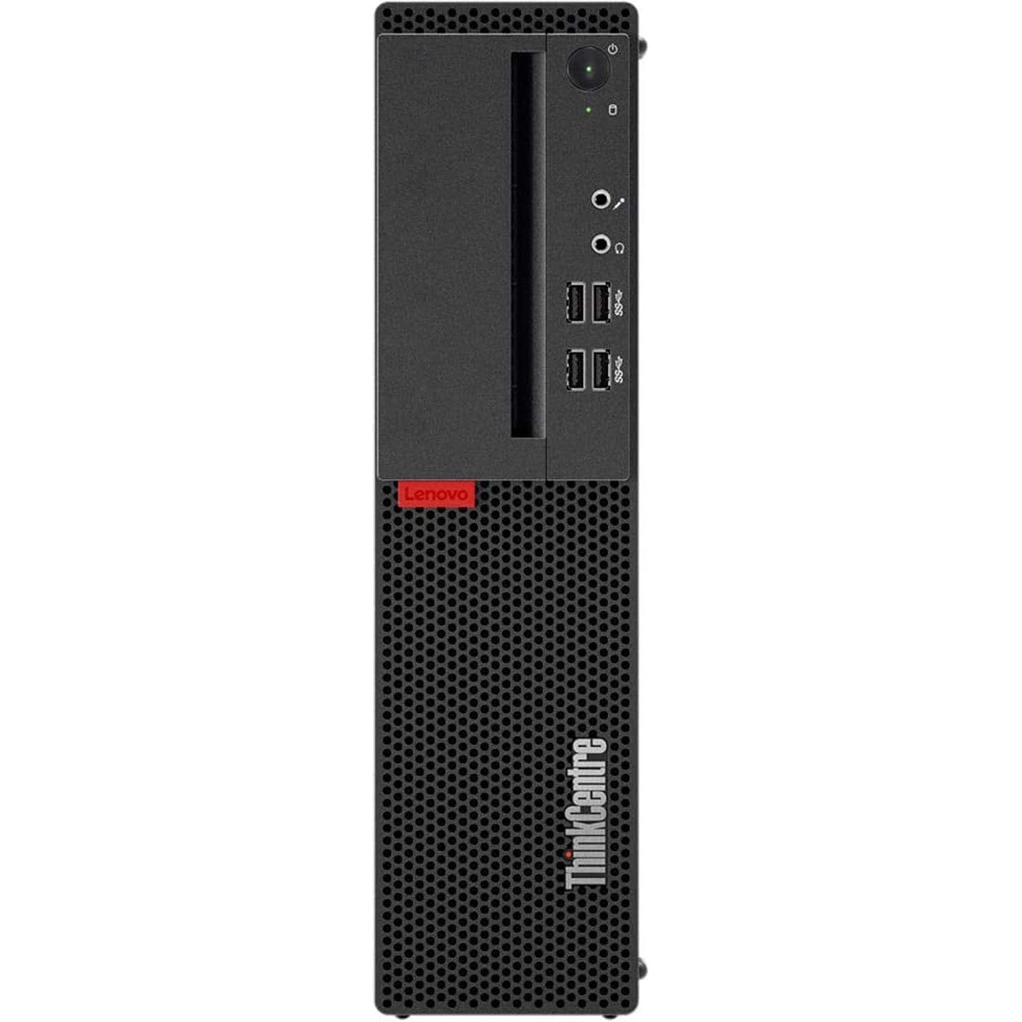 Lenovo ThinkCentre SFF Desktop PC, Intel Core i5 - 7th Gen Processor upto 3.80 GHz, 16GB -32GB DDR4 RAM - 512GB -2TB SSD, 1200mbps Built-in WiFi, Windows 10 Pro - Refurbished