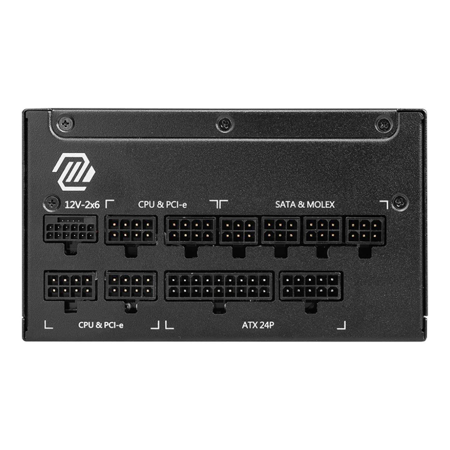 MSI 1250W Power Supply 80+Gold Fully Modular -  Fluid Dynamic Bearing With PCle Gen 5.1 Ready (MAG A1250GL PCIE5)