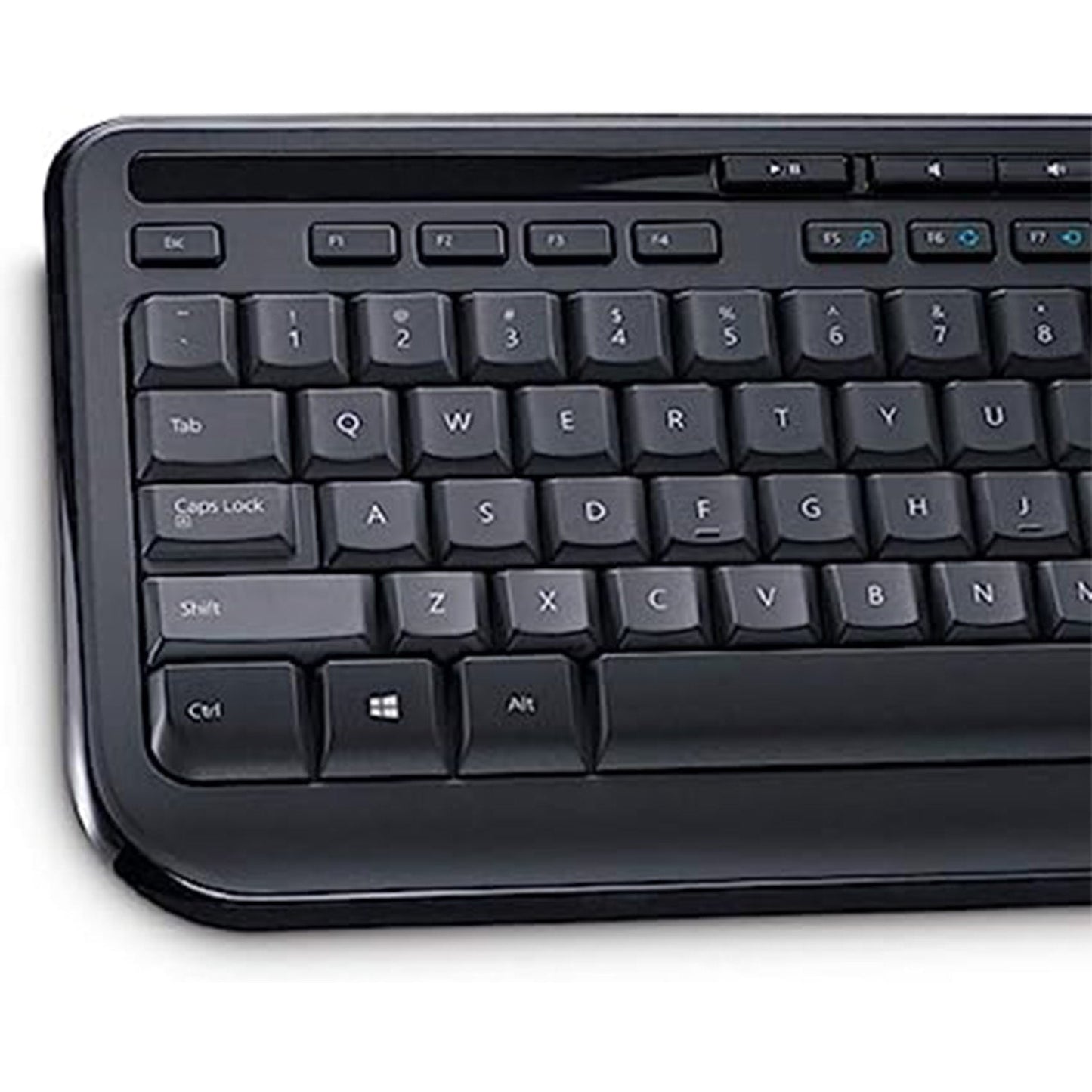 Microsoft Wired Desktop 600 Keyboard & Mouse combo - USB Cable - Optical Mouse - Compatible with Desktop Computer - PC, Windows (3J2-00022)
