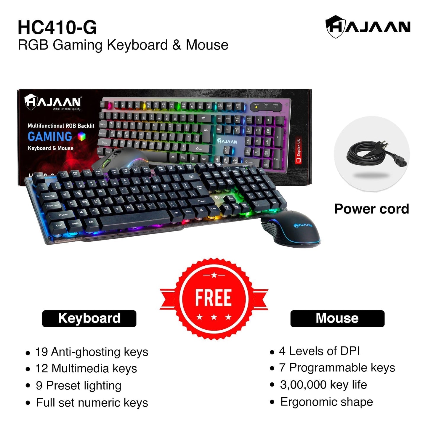 HAJAAN BREEZE Gaming PC | Intel Core i5 Processor | 16 GB DDR4 RAM, 1TB SSD, Windows 11 Pro