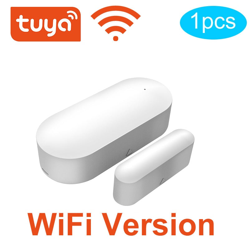 Tuya WiFi/Zigbee Door Window Sensor Garage Door Detector Compatible With Alexa Google Home Smar tLife APP Free Customised LOGO