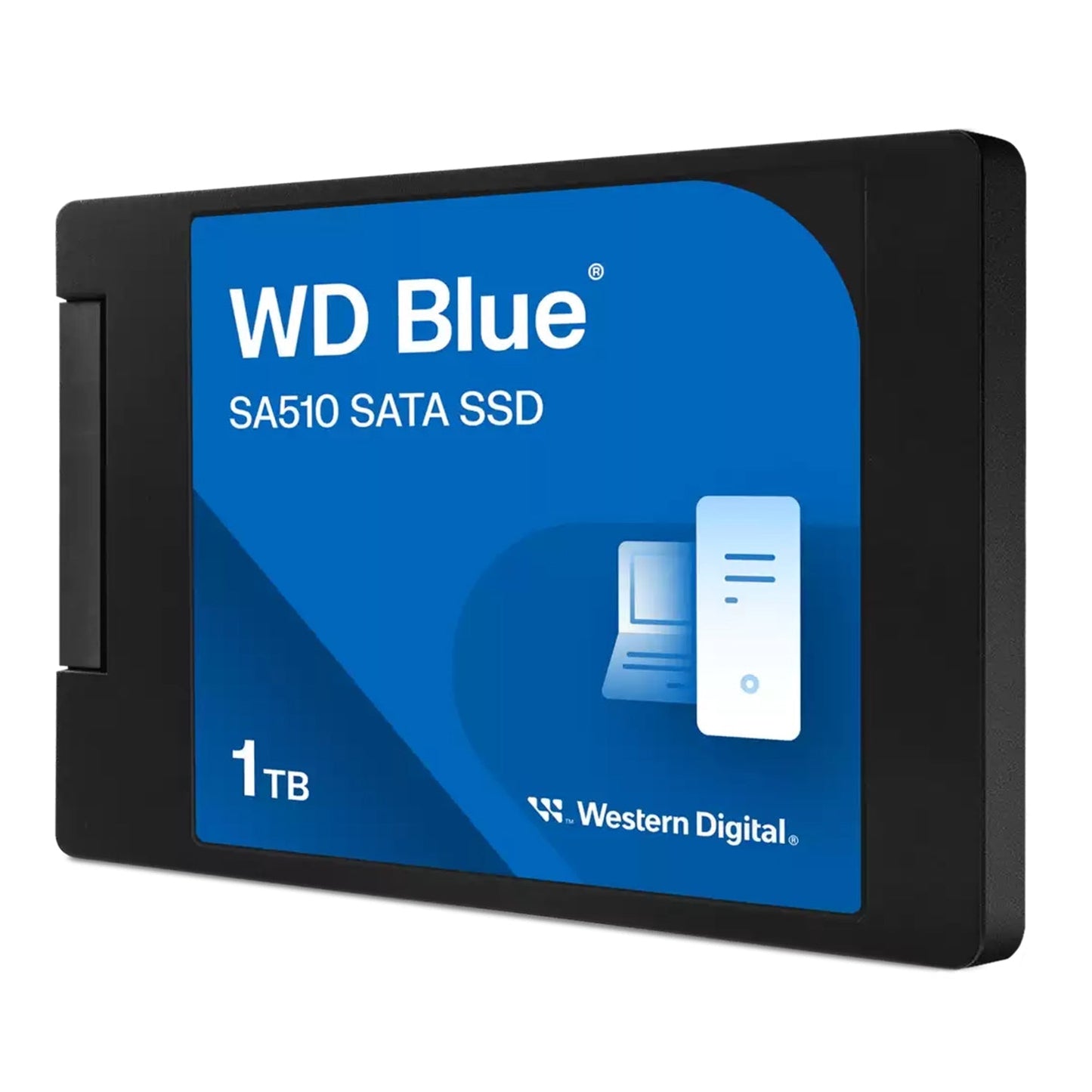 Western Digital 1TB SSD - SATA III 2.5" 7mm Blue, R/W Speed Up to 560/520 MB/s -  WDS100T3B0A