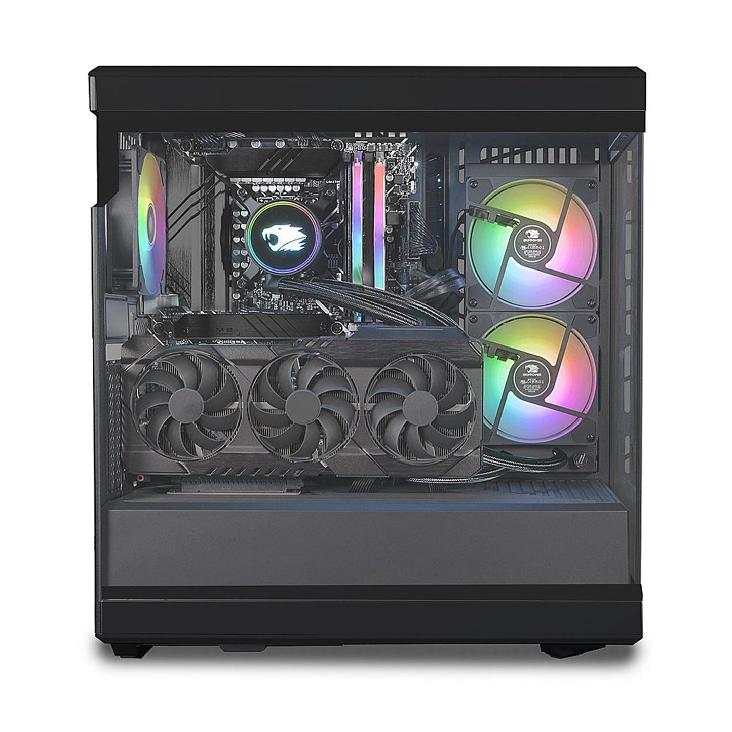iBUYPOWER Gaming PC - Intel i9 13900KF 3.0 GHz, 32GB DDR5 RAM, 1TB NVMe + 1TB HDD, Geforce RTX 4070 Ti 12 GB,  Windows 11 Home - Y40314i