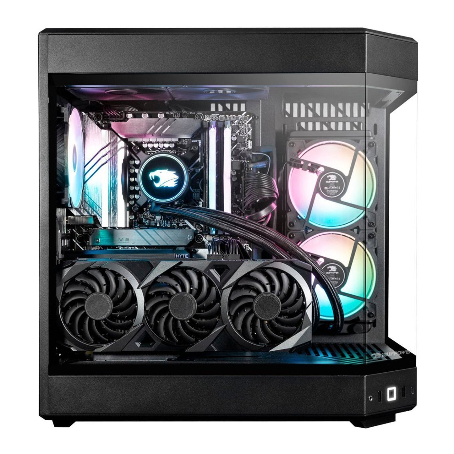 iBUYPOWER Gaming PC Ryzen 9 7900X 32GB DDR5 RGB RAM, 1TB NVMe SSD, NVIDIA GeForce RTX 4070 Ti, Windows 11 Home - Y60BA9N47T01