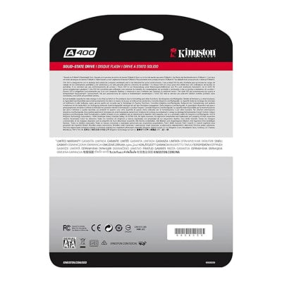 Kingston A400 SATA 3 2.5 inch Internal (Solid State Hard Drive) - 240GB SSD for Increase Performance, Laptop, Desktop (SA400S37/240G)