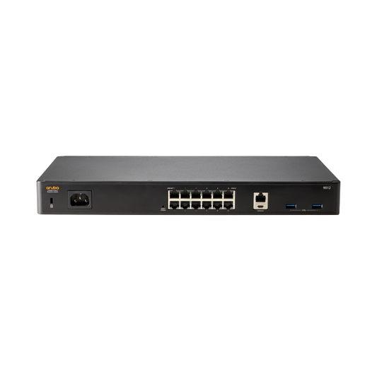 R1B32A ARUBA 9012 (RW) 12xGbE 6xPoE+ Branch Gateway 2K Clients - 32 APs - RENEW